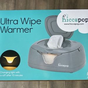 hiccapop baby wipe warmer- Brand New, Grey